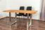 Eettafel Wooden Nature 414 massief geolied beukenkernhout, rustiek tafelblad - 160 x 90 cm (B x D)