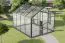 Kas - Radicchio L7 kas, wanden: 4 mm gehard glas, dak: 6 mm HKP meerwandig, grondoppervlakte: 6,40 m² - afmetingen: 290 x 220 cm (L x B)