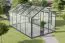 Kas - Radicchio L8 kas, wanden: 4 mm gehard glas, dak: 6 mm HKP meerwandig, grondoppervlakte: 7.90 m² - afmetingen: 360 x 220 cm (L x B)