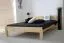 Futonbed / , vol hout, bed massief grenen volhout A1, incl. lattenbodem - afmetingen 140 x 200 cm