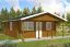 Vakantiehuis Dreiköpfl incl. vloer - 70 mm blokhut profielplanken, grondoppervlakte: 41.8 m², zadeldak