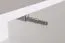 Kongsvinger 29 hangelement, kleur: wit hoogglans / eiken Wotan - Afmetingen: 150 x 320 x 40 cm (H x B x D), met vijf deuren