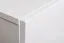 Wohnwand mit Push-to-open Funktion Hompland 30, Farbe: Weiß - Abmessungen: 170 x 260 x 40 cm (H x B x T), mit genügend Stauraum