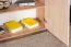 Ladekast /dressoir Curug 11, kleur: eiken / licht beuken - Afmetingen: 113 x 90 x 34 cm (H x B x D)