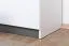 Kinderkamer - TV-onderkast Frank 10, kleur: wit / grijs - 43 x 120 x 43 cm (H x B x D)