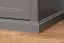 Ladekast /dressoir /sideboard kast Lotofaga 19, kleur: grijs / walnoten - 91 x 138 x 48 cm (H x B x D)