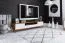 TV-onderkast Timaru 30 geolied wild eiken / wit, deels massief - Afmetingen: 48 x 220 x 40 cm (H x B x D)