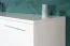Kommode Siumu 12, Farbe: Weiß / Weiß Hochglanz - 85 x 107 x 45 cm (H x B x T)