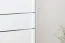 Schuifdeurkast / kledingkast Siumu 10, kleur: wit / wit hoogglans - 224 x 272 x 61 cm (H x B x D)
