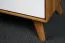 TV-onderkast Timaru 30 geolied wild eiken / wit, deels massief - Afmetingen: 48 x 220 x 40 cm (H x B x D)
