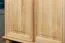 Kledingkast massief grenenhout natuur 014 - Afmetingen 190 x 90 x 60 cm (H x B x D)