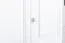 Hängeschrank Kiefer Vollholz massiv weiß lackiert 024- Abmessung 50 x 120 x 60 cm (H x B x T)