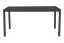 Tuintafel met glazen blad Miami gemaakt van aluminium - kleur: antraciet, lengte: 1500 mm, breedte: 900 mm, hoogte: 720 mm