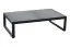 Salontafel 2-zits Lisbon gemaakt van aluminium - kleur: antraciet, afmetingen: 1180 x 690 x 320 mm