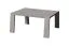 Naples aluminium salontafel - kleur: grijs aluminium, lengte: 530 mm, breedte: 530 mm, hoogte: 280 mm