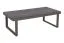 Tuinzittafel Verona van aluminium - kleur: antraciet, 1400 x 700 x 460 mm, weerbestendig, onderhoudsvriendelijk, hoogwaardig materiaal, tuinmeubilair