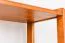 rek / stellingkast massief grenen, kleur eiken Junco 57D - 86 x 50 x 30 cm (h x b x d)