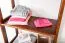 rek / open kast massief grenen kleur: walnoten Junco 54C - 200 x 60 x 30 cm (h x b x d)