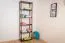 rek / open kast massief grenen kleur: walnoten Junco 54C - 200 x 60 x 30 cm (h x b x d)