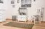 open kast massief wit grenen Junco 49C - 83 x 62 x 41 cm (h x b x d)