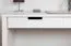 Schreibtisch Milo 16, Farbe: Weiß, Kiefer Vollholz massiv - Abmessungen: 77 x 110 x 60 cm (H x B x T)