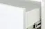 Schoenenkast Sabadell 07, kleur: wit / wit hoogglans - 108 x 80 x 38 cm (h x b x d)
