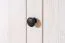 Ladekast Segnas 03, kleur: wit grenen / bruin eiken - 88 x 130 x 43 cm (H x B x D)