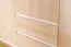 Drehtürenschrank / Kleiderschrank Kiunga 15, Farbe: Buche / Weiß - Abmessungen: 200 x 200 x 60 cm (H x B x T)