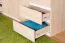 Drehtürenschrank / Kleiderschrank Kiunga 15, Farbe: Buche / Weiß - Abmessungen: 200 x 200 x 60 cm (H x B x T)