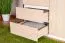 Drehtürenschrank / Kleiderschrank Kiunga 15, Farbe: Buche / Weiß - Abmessungen: 200 x 200 x 60 cm (H x B x T)