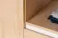 Drehtürenschrank / Kleiderschrank Kiunga 15, Farbe: Buche / Weiß - Abmessungen: 200 x 200 x 60 cm (H x B x T)