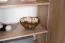 Ladekast Cianjur 09, kleur: eiken / wit - Afmetingen: 108 x 80 x 40 cm (H x B x D)