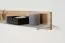 kinderkamer / tienerkamer - hangplank / wandplank Alard 08, kleur: eiken / wit - afmetingen: 15 x 80 x 20 cm (h x b x d)