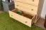 dressoir / ladekast massief grenen, natuur Junco 148 - afmetingen 78 x 80 x 42 cm (h x b x d)