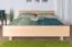 tweepersoonsbed / logeerbed massief beukenhout naturel 116, incl. lattenbodem - afmetingen 180 x 200 cm