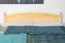 Jugendbett Kiefer massiv Vollholz natur 81, inkl. Lattenrost - Abmessung 180 x 200 cm
