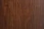 Kledingkast met decoratieve gefreesde uitsparingen massief grenen walnootkleur Columba 01 - Afmetingen 195 x 80 x 59 cm