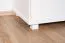 Witte massief grenen dressoir / commode Columba 02, met 1 lade en 3 vakken, 123 x 80 x 50 cm, snelle montage, duurzaam