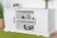 Dressoir massief grenen Buteo 08, wit, 56 x 120 x 40 cm, met 6 vakken, afwerking van hoge kwaliteit