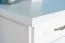 dressoir / ladekast massief grenen wit Pipilo 14 - Afmetingen 88 x 139 x 54 cm