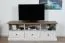 TV-onderkast Lagern 06, kleur: grenen wit / eiken bruin - 59 x 160 x 46 cm (H x B x D)