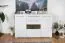dressoir / ladekast Garim 5, kleur: wit hoogglans - 97 x 150 x 45 cm (h x b x d)