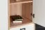 ladekast 27, kleur: beuken / wit - 134 x 86 x 37 cm (h x b x d)