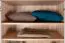 Kinderkamer - draaideurkast / kledingkast Benjamin 18, kleur: beuken / wit - 236 x 84 x 56 cm (h x b x d)