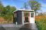 Tuinhuis / berging G274 Carbon grijs - 28 mm blokhut profielplanken, grondoppervlakte: 4,56 m², lessenaarsdak