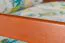 Hochbett 160 x 200 cm "Easy Premium Line" K23/n, Buche Massivholz Kirschfarben lackiert, teilbar