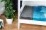 Stapelbed 160 x 200 cm voor volwassenen "Easy Premium Line" K24/n, hoofdbord en voeteneind recht, massief beukenhout wit gelakt, deelbaar