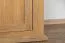 Schlafzimmer Komplett - Set A "Matam" mit Futonbett 140x200, Nachtkommode, Kleiderschrank, Kommode, Spiegel, Farbe: Eiche, inkl. Lattenrost