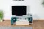 Jugendzimmer - TV-Unterschrank Aalst 24, Farbe: Eiche / Weiß / Blau - Abmessungen: 40 x 120 x 50 cm (H x B x T)