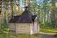 Barbecue- en sauna Kota Eisenhut 5 - afmetingen: 545 x 376 x 310 (B x D x H), grondoppervlakte: 13 m², tentdak 